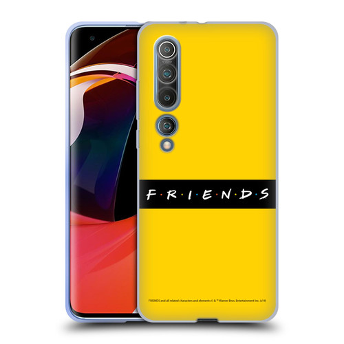 Friends TV Show Logos Pattern Soft Gel Case for Xiaomi Mi 10 5G / Mi 10 Pro 5G