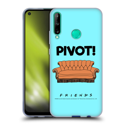 Friends TV Show Quotes Pivot Soft Gel Case for Huawei P40 lite E