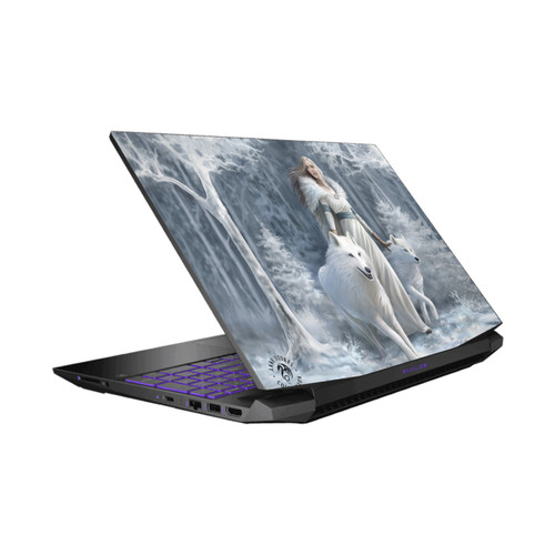 Anne Stokes Artwork Winter Guardians Vinyl Sticker Skin Decal Cover for HP Pavilion 15.6" 15-dk0047TX