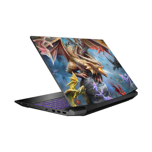 Anne Stokes Artwork Dragon Clan Vinyl Sticker Skin Decal Cover for HP Pavilion 15.6" 15-dk0047TX