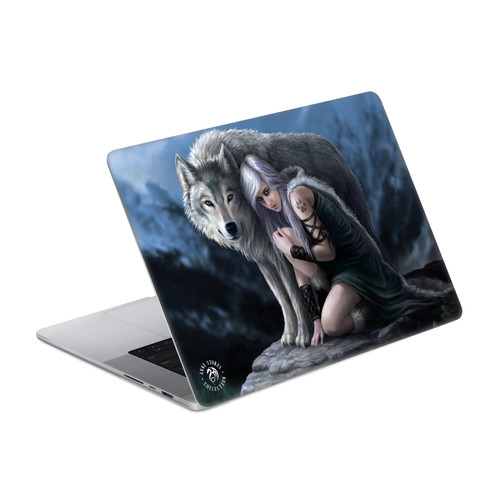 Anne Stokes Artwork Wolves Protector Vinyl Sticker Skin Decal Cover for Apple MacBook Pro 16" A2485