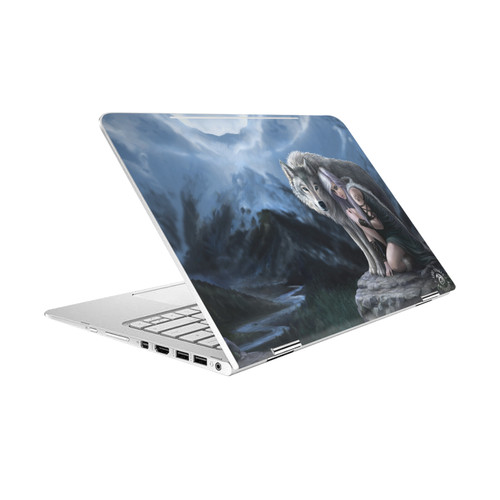 Anne Stokes Fantasy Artworks Protector Wolf Vinyl Sticker Skin Decal Cover for HP Spectre Pro X360 G2