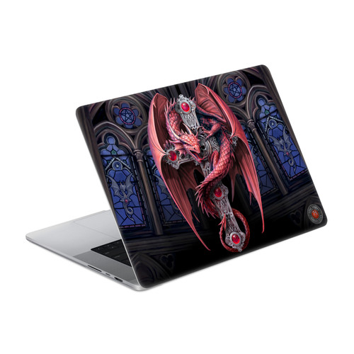 Anne Stokes Fantasy Artworks Gothic Guardian Dragon Vinyl Sticker Skin Decal Cover for Apple MacBook Pro 16" A2485
