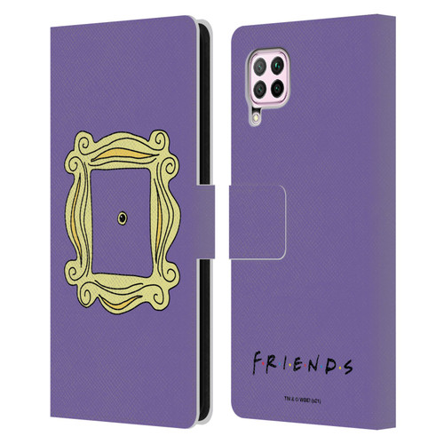 Friends TV Show Iconic Peephole Frame Leather Book Wallet Case Cover For Huawei Nova 6 SE / P40 Lite