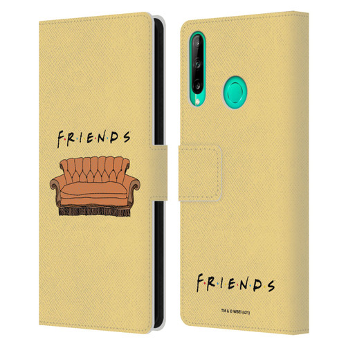 Friends TV Show Iconic Couch Leather Book Wallet Case Cover For Huawei P40 lite E