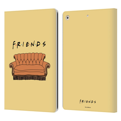 Friends TV Show Iconic Couch Leather Book Wallet Case Cover For Apple iPad 10.2 2019/2020/2021