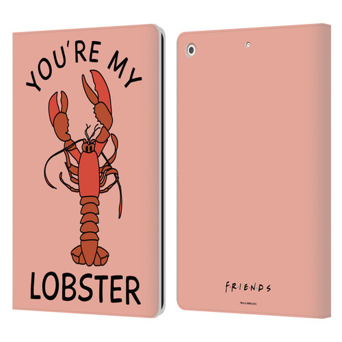 Friends TV Show Iconic Lobster Leather Book Wallet Case Cover For Apple iPad 10.2 2019/2020/2021