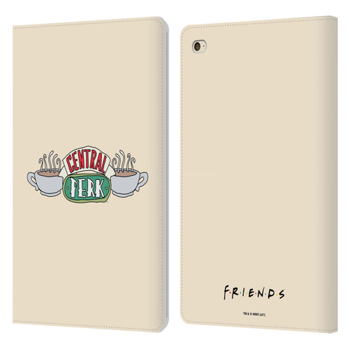 Friends TV Show Iconic Central Perk Leather Book Wallet Case Cover For Apple iPad mini 4