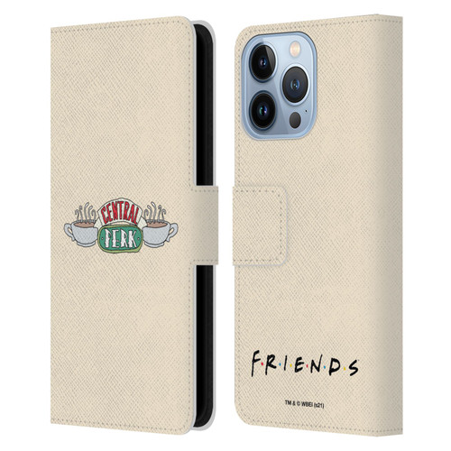 Friends TV Show Iconic Central Perk Leather Book Wallet Case Cover For Apple iPhone 13 Pro
