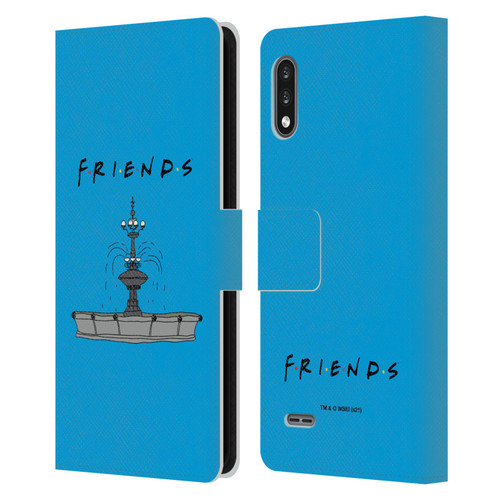 Friends TV Show Iconic Fountain Leather Book Wallet Case Cover For LG K22
