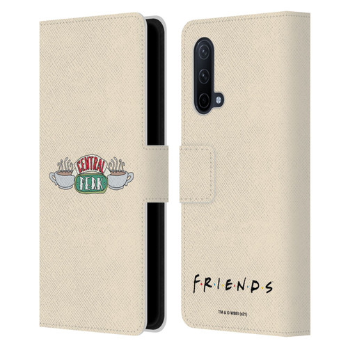 Friends TV Show Iconic Central Perk Leather Book Wallet Case Cover For OnePlus Nord CE 5G