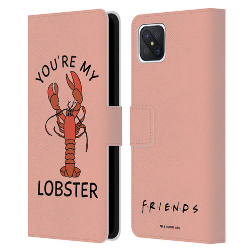 Friends TV Show Iconic Lobster Leather Book Wallet Case Cover For OPPO Reno4 Z 5G