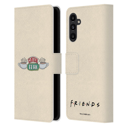 Friends TV Show Iconic Central Perk Leather Book Wallet Case Cover For Samsung Galaxy A13 5G (2021)