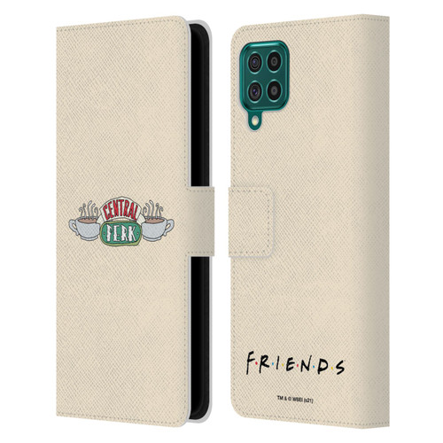 Friends TV Show Iconic Central Perk Leather Book Wallet Case Cover For Samsung Galaxy F62 (2021)