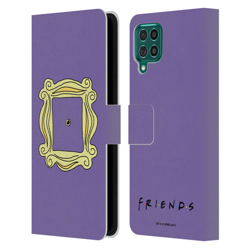 Friends TV Show Iconic Peephole Frame Leather Book Wallet Case Cover For Samsung Galaxy F62 (2021)
