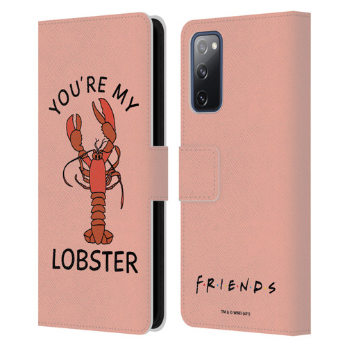 Friends TV Show Iconic Lobster Leather Book Wallet Case Cover For Samsung Galaxy S20 FE / 5G
