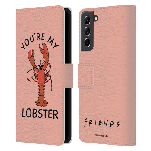 Friends TV Show Iconic Lobster Leather Book Wallet Case Cover For Samsung Galaxy S21 FE 5G