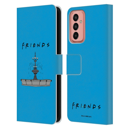 Friends TV Show Iconic Fountain Leather Book Wallet Case Cover For Samsung Galaxy M13 (2022)
