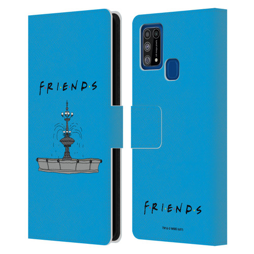 Friends TV Show Iconic Fountain Leather Book Wallet Case Cover For Samsung Galaxy M31 (2020)