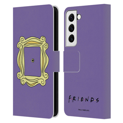 Friends TV Show Iconic Peephole Frame Leather Book Wallet Case Cover For Samsung Galaxy S22 5G