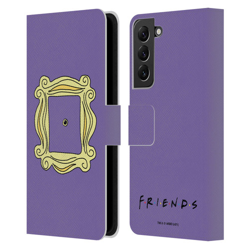 Friends TV Show Iconic Peephole Frame Leather Book Wallet Case Cover For Samsung Galaxy S22+ 5G