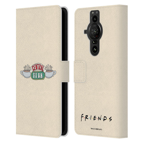 Friends TV Show Iconic Central Perk Leather Book Wallet Case Cover For Sony Xperia Pro-I