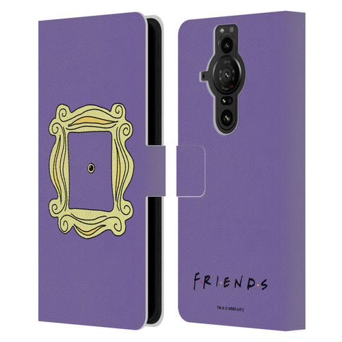 Friends TV Show Iconic Peephole Frame Leather Book Wallet Case Cover For Sony Xperia Pro-I