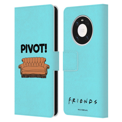 Friends TV Show Quotes Pivot Leather Book Wallet Case Cover For Huawei Mate 40 Pro 5G