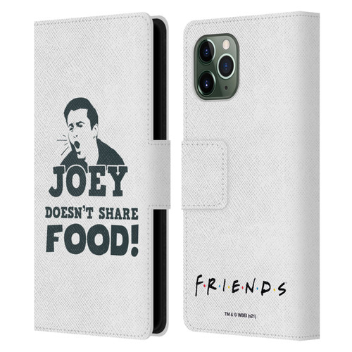Friends TV Show Quotes Joey Food Leather Book Wallet Case Cover For Apple iPhone 11 Pro