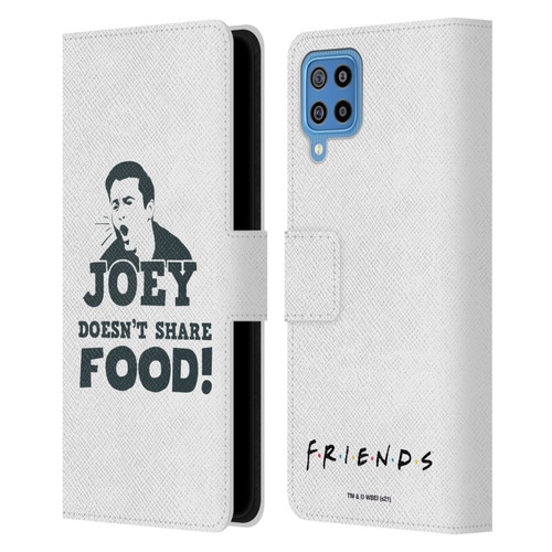 Friends TV Show Quotes Joey Food Leather Book Wallet Case Cover For Samsung Galaxy F22 (2021)