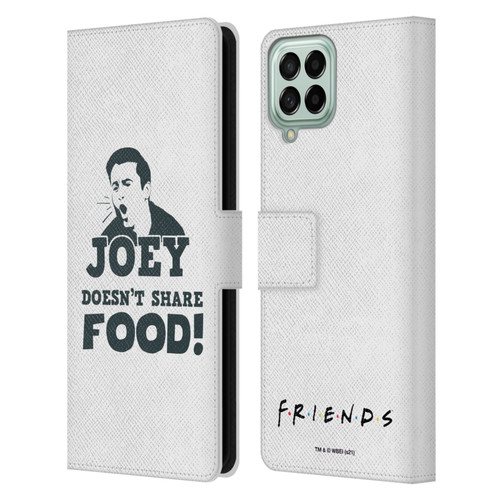 Friends TV Show Quotes Joey Food Leather Book Wallet Case Cover For Samsung Galaxy M53 (2022)