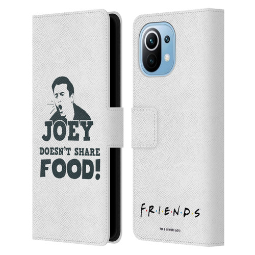 Friends TV Show Quotes Joey Food Leather Book Wallet Case Cover For Xiaomi Mi 11