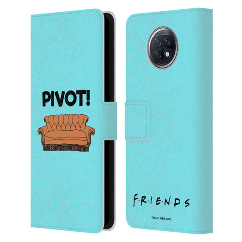 Friends TV Show Quotes Pivot Leather Book Wallet Case Cover For Xiaomi Redmi Note 9T 5G