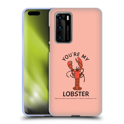 Friends TV Show Iconic Lobster Soft Gel Case for Huawei P40 5G