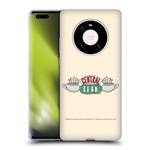 Friends TV Show Iconic Central Perk Soft Gel Case for Huawei Mate 40 Pro 5G