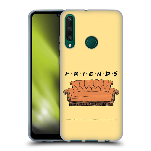Friends TV Show Iconic Couch Soft Gel Case for Huawei Y6p