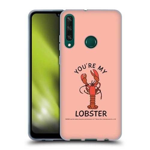 Friends TV Show Iconic Lobster Soft Gel Case for Huawei Y6p