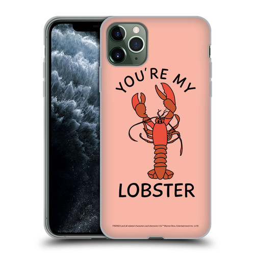 Friends TV Show Iconic Lobster Soft Gel Case for Apple iPhone 11 Pro Max