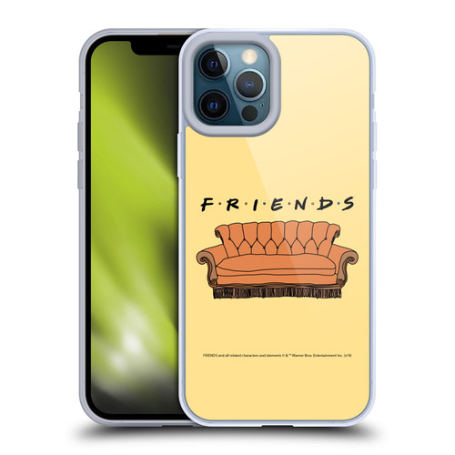 Friends TV Show Iconic Couch Soft Gel Case for Apple iPhone 12 Pro Max
