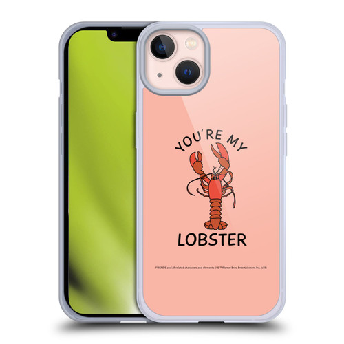 Friends TV Show Iconic Lobster Soft Gel Case for Apple iPhone 13