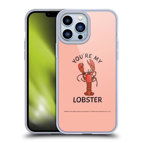 Friends TV Show Iconic Lobster Soft Gel Case for Apple iPhone 13 Pro Max