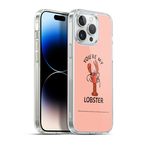 Friends TV Show Iconic Lobster Soft Gel Case for Apple iPhone 13 Pro Max & MagSafe