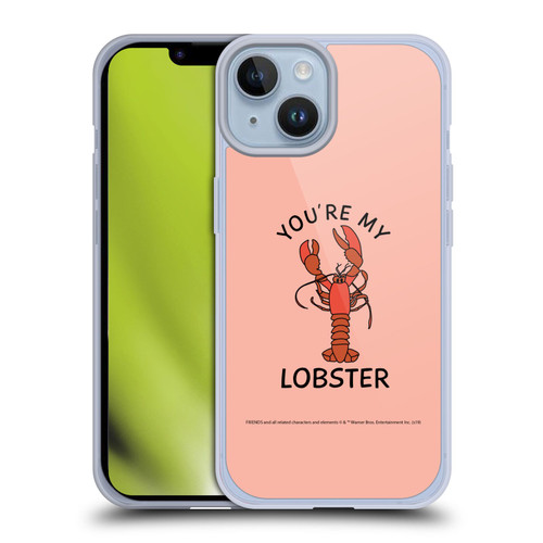 Friends TV Show Iconic Lobster Soft Gel Case for Apple iPhone 14