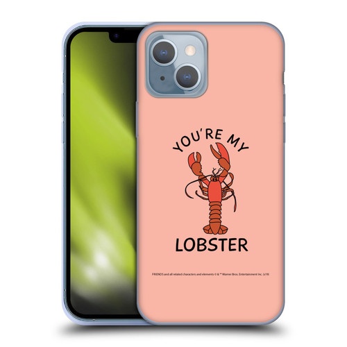 Friends TV Show Iconic Lobster Soft Gel Case for Apple iPhone 14