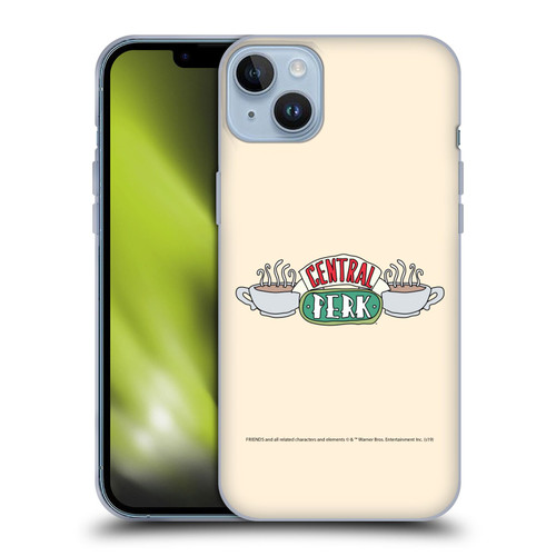 Friends TV Show Iconic Central Perk Soft Gel Case for Apple iPhone 14 Plus