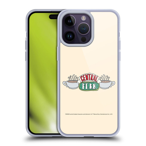 Friends TV Show Iconic Central Perk Soft Gel Case for Apple iPhone 14 Pro Max