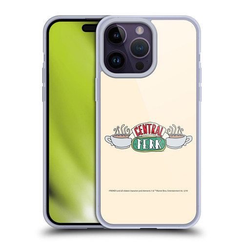 Friends TV Show Iconic Central Perk Soft Gel Case for Apple iPhone 14 Pro Max