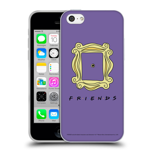 Friends TV Show Iconic Peephole Frame Soft Gel Case for Apple iPhone 5c