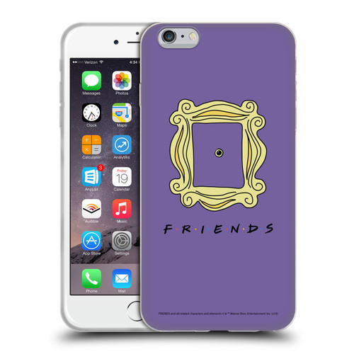 Friends TV Show Iconic Peephole Frame Soft Gel Case for Apple iPhone 6 Plus / iPhone 6s Plus
