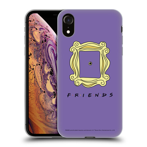 Friends TV Show Iconic Peephole Frame Soft Gel Case for Apple iPhone XR